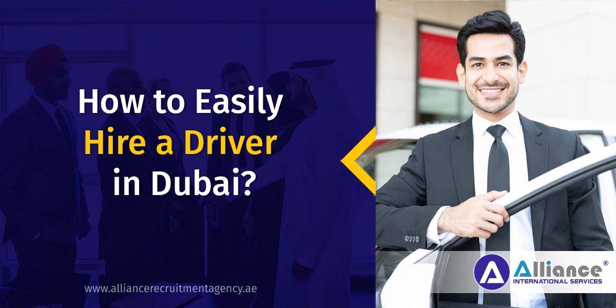 Hire a driver in Dubai